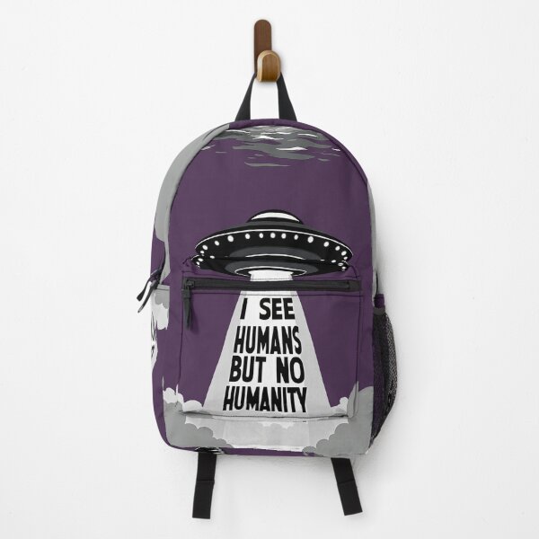Item preview, I See Humans But No Humanity - Thought-Provoking UFO designed and sold by pixelated_echoes.