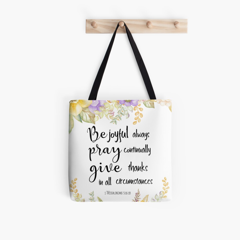  Christian Tote Bags for Women Beach Scene Be Still