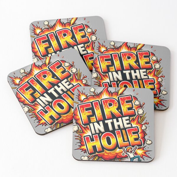 Item preview, Fire in the hole designed and sold by BugiDesignArt.