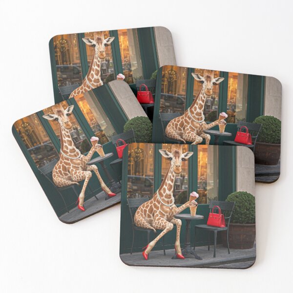 Item preview, Giraffe Goes Glam designed and sold by kyxur.