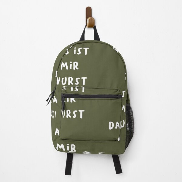 Item preview, "Das ist mir Wurst." (That's sausage to me - meaning I don't care.) | German Phrases | Minimalist Design designed and sold by RM-Journey.