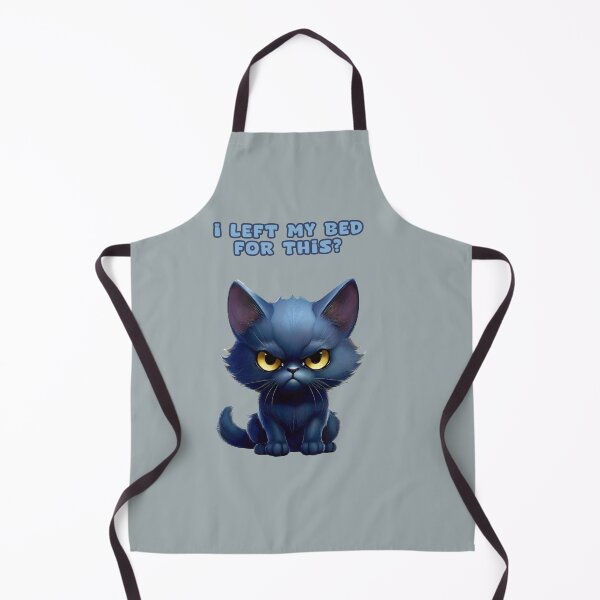 Item preview, I left my bed for this? funny angry kitty designed and sold by La Loca.