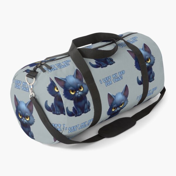 Item preview, I left my bed for this? funny angry kitty designed and sold by La Loca.