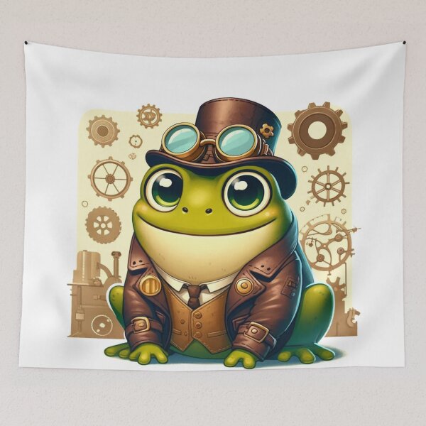 Item preview, Steampunk Bullfrog designed and sold by Sillytoe.