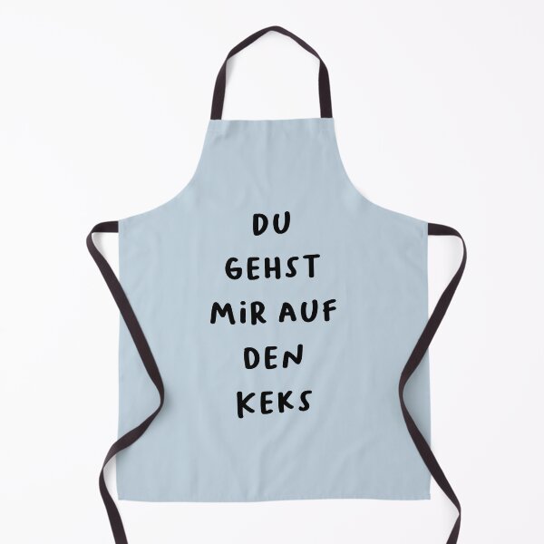 Item preview, "Du gehst mir auf den Keks." (You're getting on my cookie - meaning you're annoying.) | German Phrases | Minimalist Design designed and sold by RM-Journey.