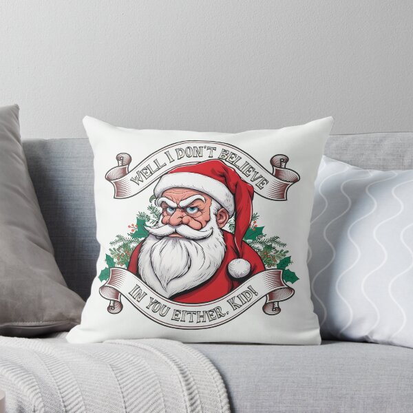 Item preview, Bad Santa Says, "I Don't Believe In You Either, Kid!" designed and sold by ORuaircDesigns.