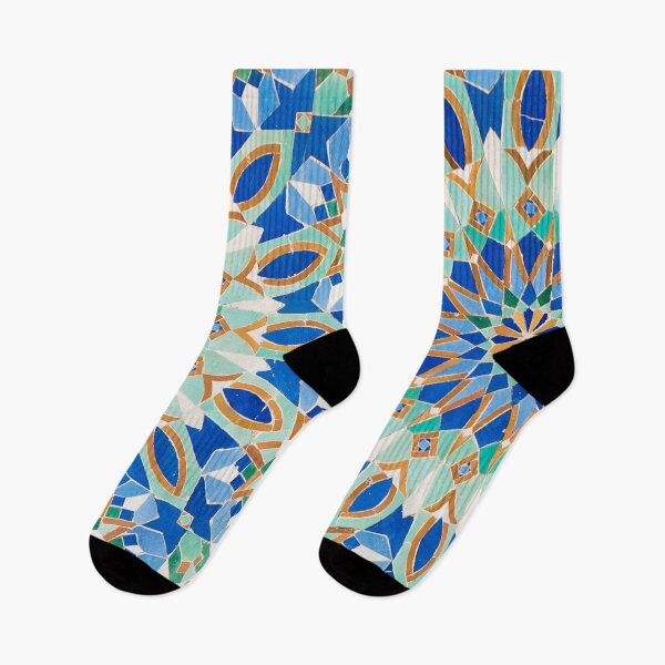 Item preview, Moroccan Tile - Zellige VI - Traditional Colors Offset designed and sold by TRVLR Designs.