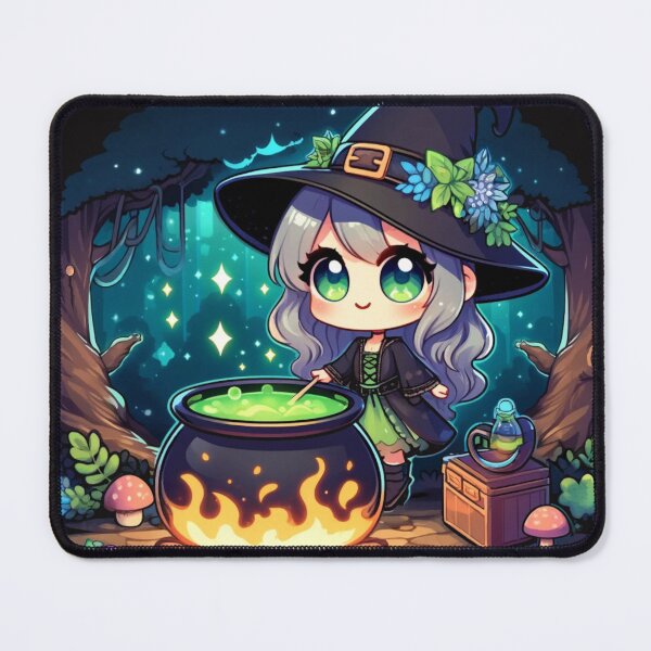 Item preview, Cute Chibi Witch – Little Spellcaster designed and sold by NSB-Design.