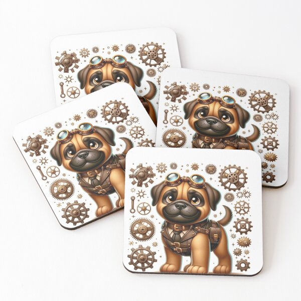 Item preview, Steampunk Bullmastiff designed and sold by Sillytoe.