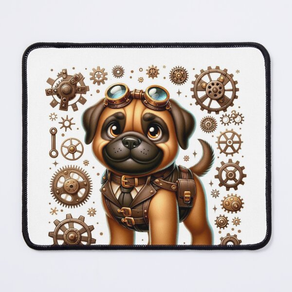 Item preview, Steampunk Bullmastiff designed and sold by Sillytoe.