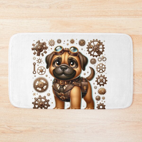 Item preview, Steampunk Bullmastiff designed and sold by Sillytoe.