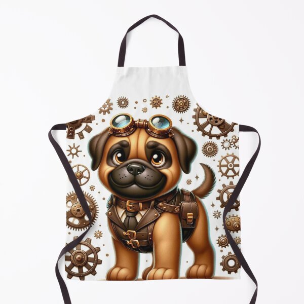 Item preview, Steampunk Bullmastiff designed and sold by Sillytoe.