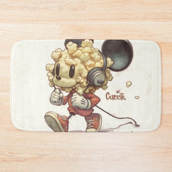 Item preview, popcorn mickey designed and sold by PricklyPeanut.