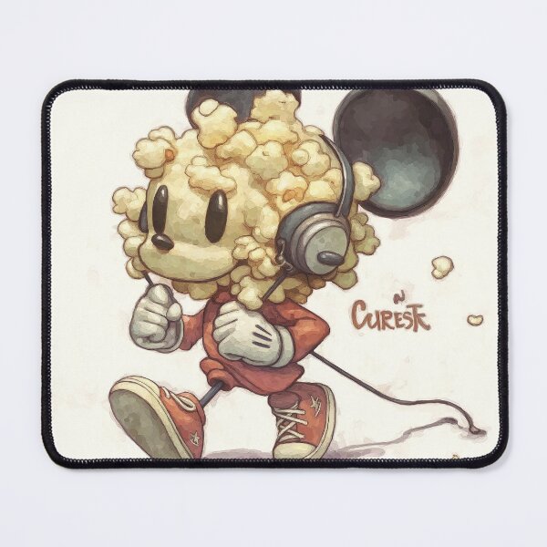 Item preview, popcorn mickey designed and sold by PricklyPeanut.