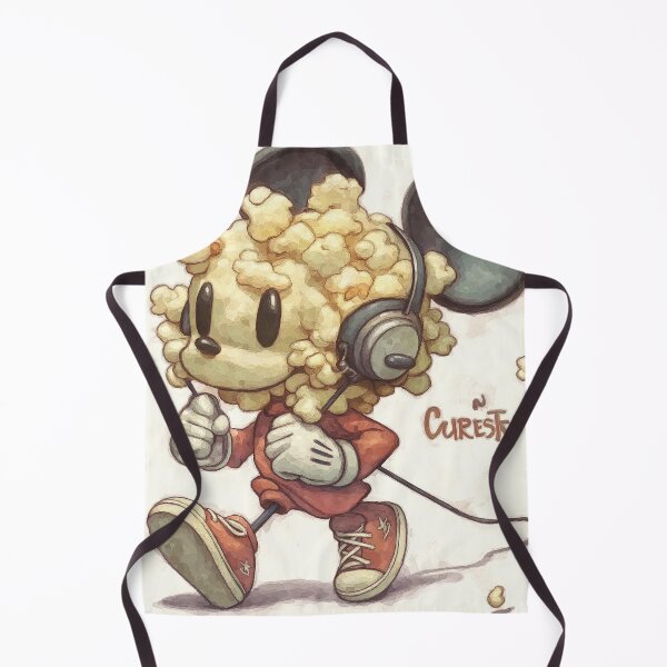 Item preview, popcorn mickey designed and sold by PricklyPeanut.