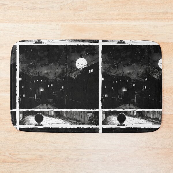 Item preview, Solitude’s Lullaby – melancholic black and white anime manga boy designed and sold by ForsakenFrames.