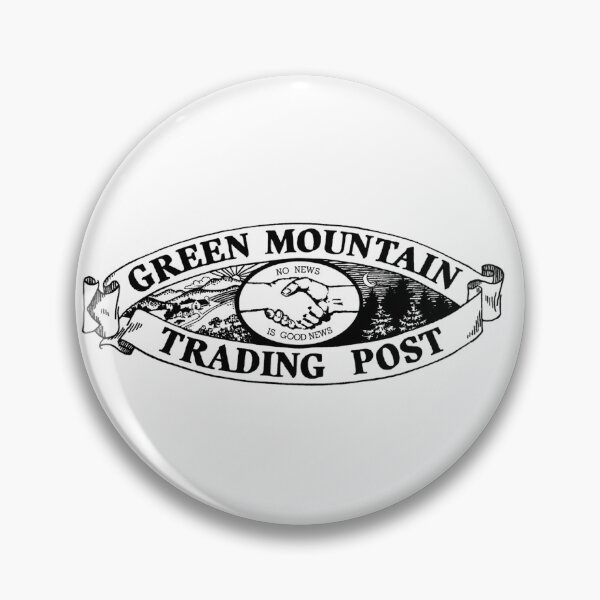 Item preview, The Green Mountain Trading Post Masthead designed and sold by Grateful-Fool.