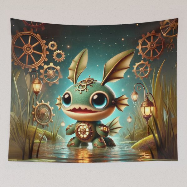 Item preview, Steampunk Bunyip designed and sold by Sillytoe.