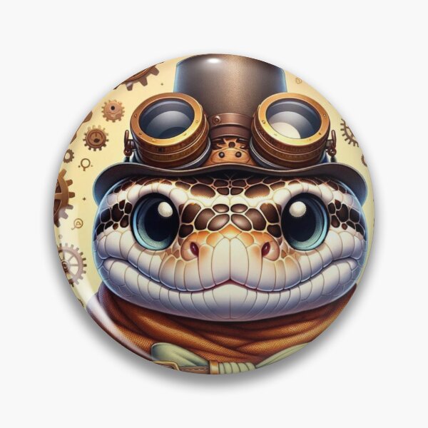 Item preview, Steampunk Burmese Python designed and sold by Sillytoe.