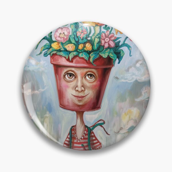 Item preview, Man with a flower head designed and sold by zuporouge.
