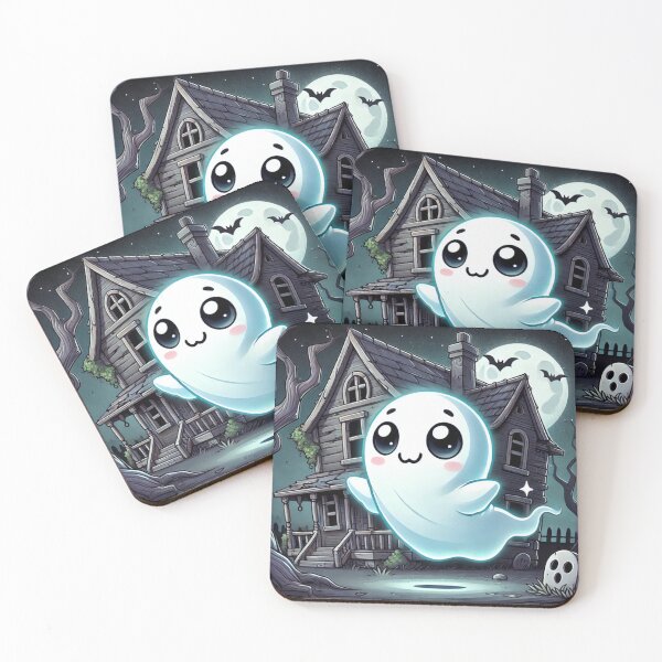 Item preview, Cute Chibi Ghost – Playful Spirit designed and sold by NSB-Design.