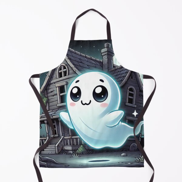 Item preview, Cute Chibi Ghost – Playful Spirit designed and sold by NSB-Design.