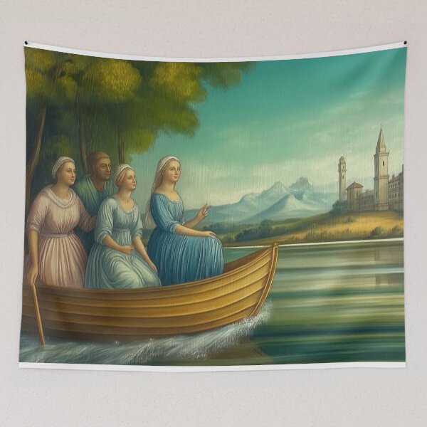 Item preview, boat club designed and sold by PricklyPeanut.