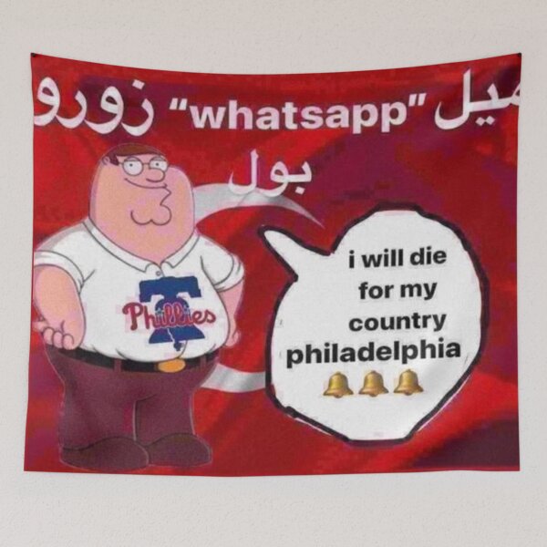 Item preview, I Will Die For My Country Philadelphia: Phillies designed and sold by Nocontextphilly.