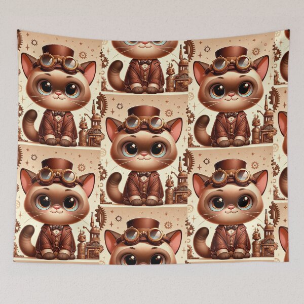 Item preview, Steampunk Burmese designed and sold by Sillytoe.