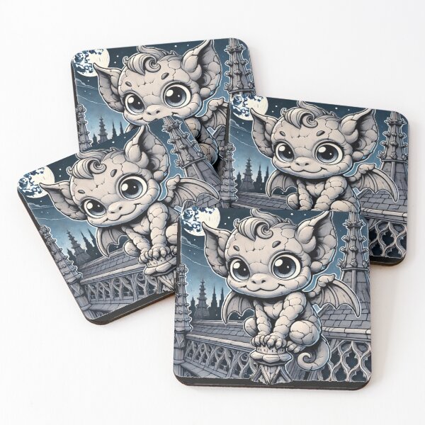 Item preview, Cute Chibi Gargoyle – Adorable Protector designed and sold by NSB-Design.