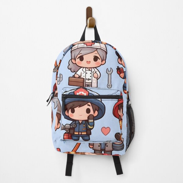 Item preview, Chibi Labor Day Pattern 2.0 designed and sold by StickyGuys.