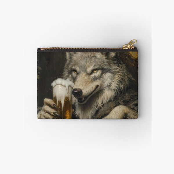 Item preview, The Thirsty Wolf designed and sold by Shannon Hilson.