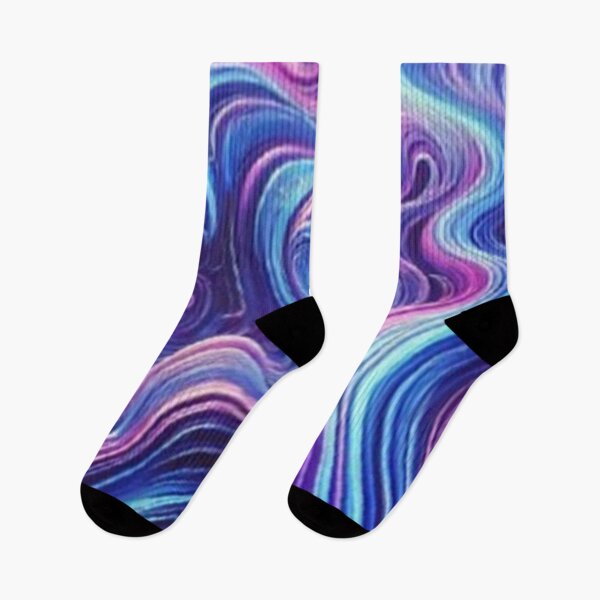 Item preview, Psychedelic Dreams in Purple and Blue designed and sold by annenambiro.