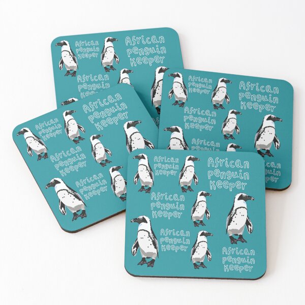 Item preview, A is for African Penguin Keeper,African Penguin Keeper Design – Dedicated Care and Conservation of Coastal Seabirds Artwork designed and sold by PrettylittlepastelUk.