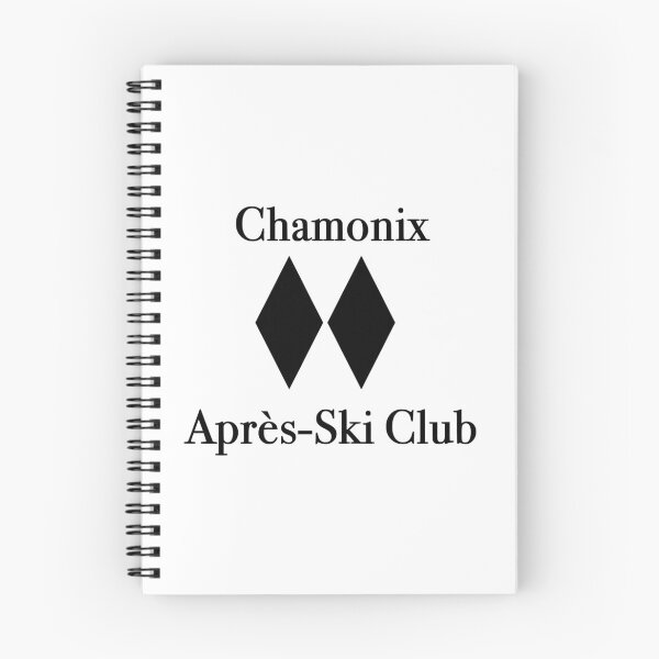 Item preview, Chamonix Apres Ski Club (Black) designed and sold by DanburySkiClub.