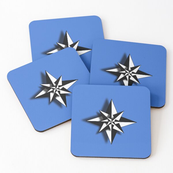 Item preview, Nautical Star Compass Rose Geometric Star designed and sold by M34Kdesign.