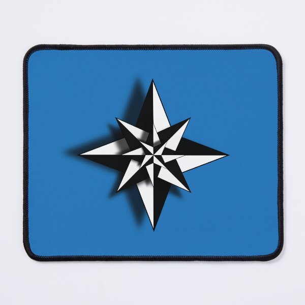 Item preview, Nautical Star Compass Rose Geometric Star designed and sold by M34Kdesign.