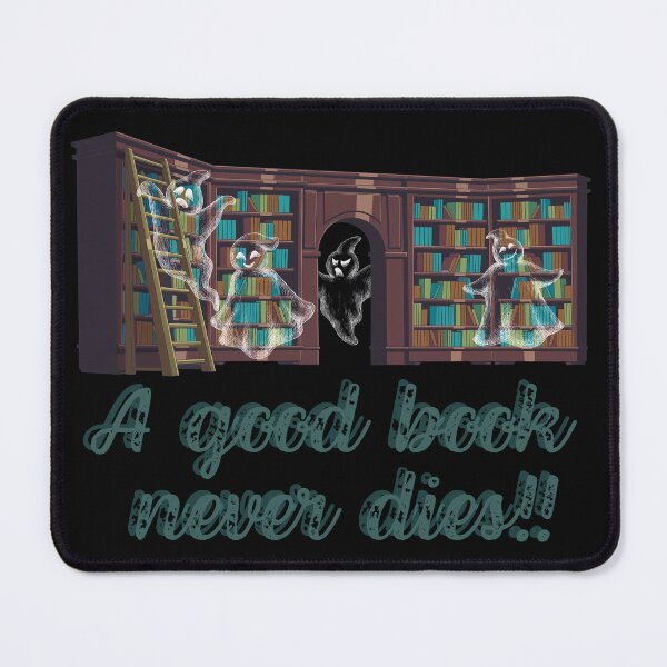 Item preview, Library Ghost The Library Is Open designed and sold by KateLeap.