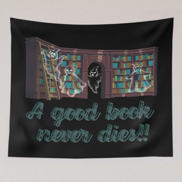 Item preview, Library Ghost The Library Is Open designed and sold by KateLeap.