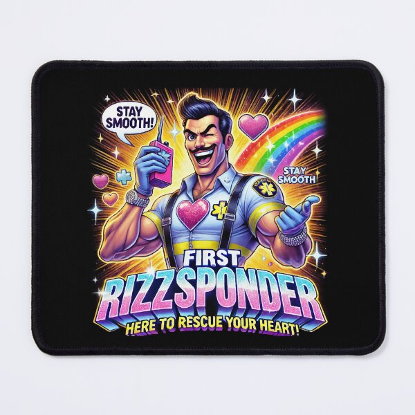 Item preview, Rizz pun - First Rizz-sponder - Funny first responder rizz - Funny EMT, Police, Fire designed and sold by hitechmom.
