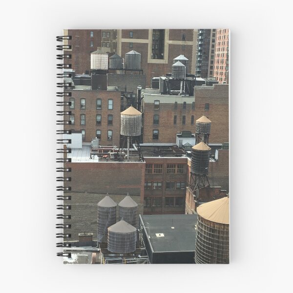 Item preview, Vintage NYC Rooftop Water Tanks. designed and sold by CoolStuff1138.