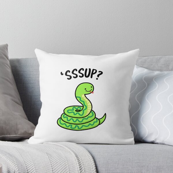 Item preview, Sssup Funny Hissing Snake Puns designed and sold by punnybone.