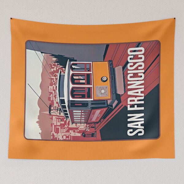 Item preview, San Francisco Cable Car Travel designed and sold by TheArtOfPat.