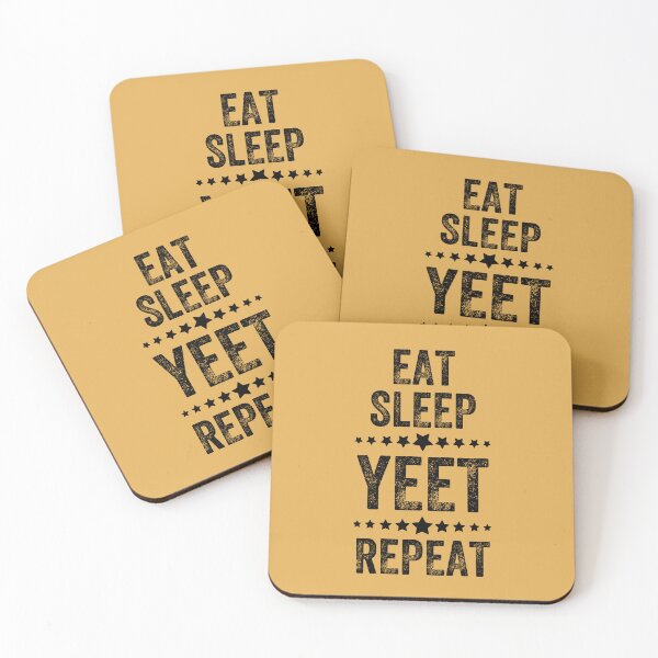 Item preview, Eat Sleep Yeet Repeat, Vintage style designed and sold by artprintschabab.