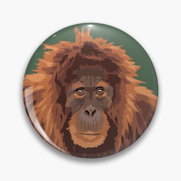 Item preview, Orangutan Portrait designed and sold by GeoCreate.