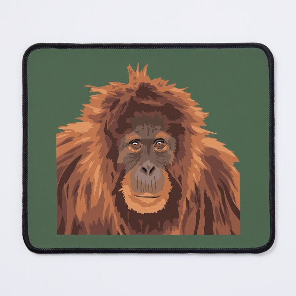 Item preview, Orangutan Portrait designed and sold by GeoCreate.