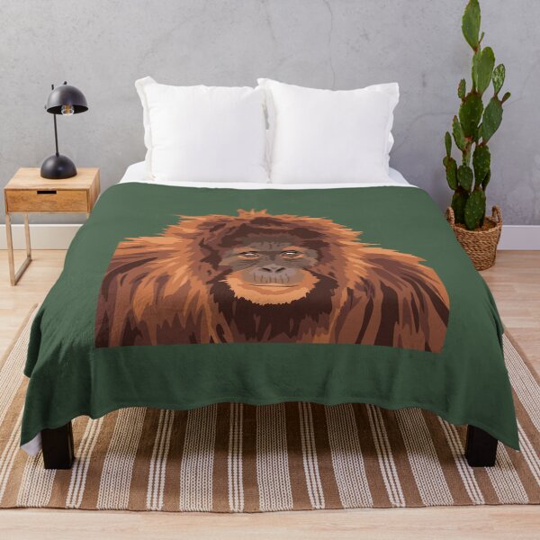 Item preview, Orangutan Portrait designed and sold by GeoCreate.