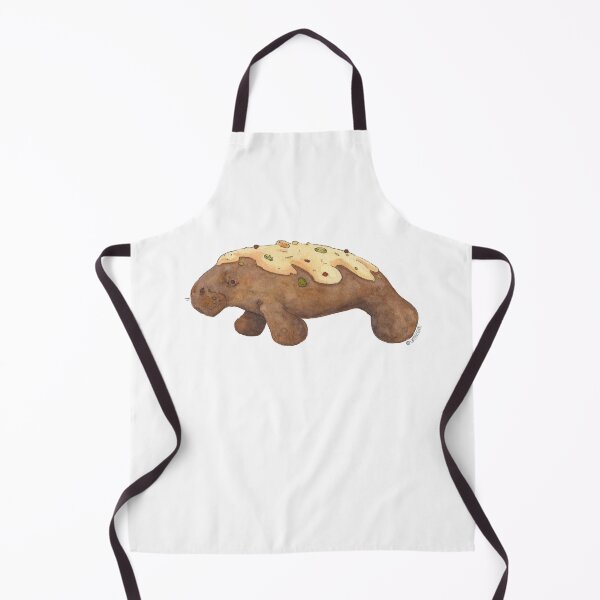 Item preview, Baked Potato Manatee designed and sold by Gwynnerohrs.