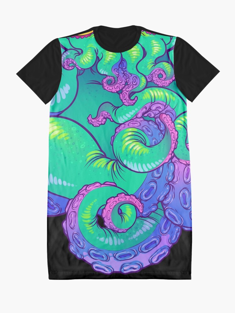 Download "Cthulhu Tentacles" Graphic T-Shirt Dress by Gunkiss ...