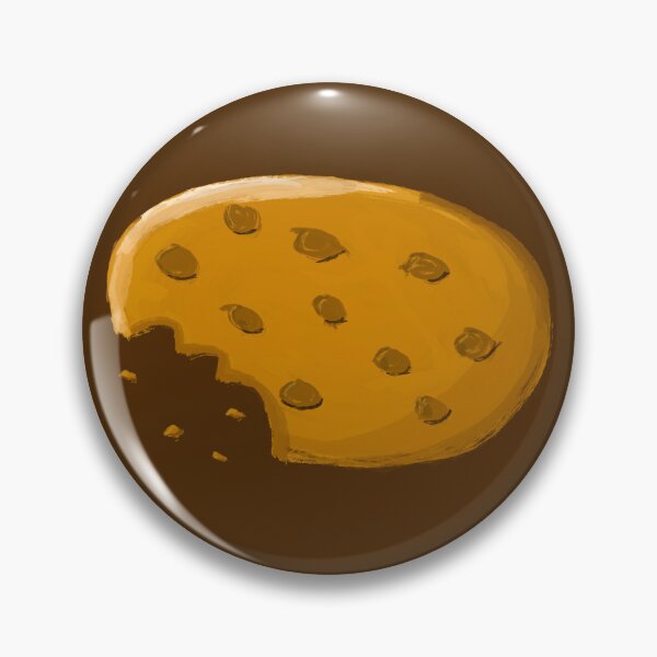 Item preview, Cookie with bite mark and crumbs designed and sold by RileyDrawsIt.